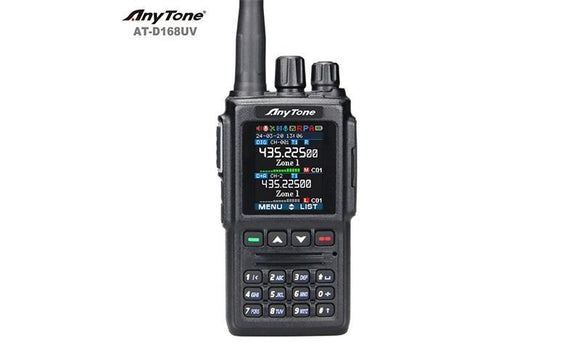 Anytone AT-D168UV VHF/UHF/DMR Handheld Transceiver