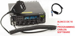 ALINCO DX-10 Ham CB Radio SSB FM AM DX10 (CRE 8900) PLUS PROGRAMMING CABLE & SOFTWARE