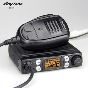 CB Radio Anytone Mini Multistandard 80 Channel 27MHz AM FM UK/EU 27/81 mobile