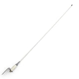 MARINE 300 3dBd VHF 156MHz FIBREGLASS BOAT ANTENNA WITH 5M WHITE PATCH LEAD